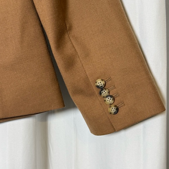 J.Crew Regent Blazer Wool Stretch Brown Women’s 12 Fully Lined - Picture 10 of 16